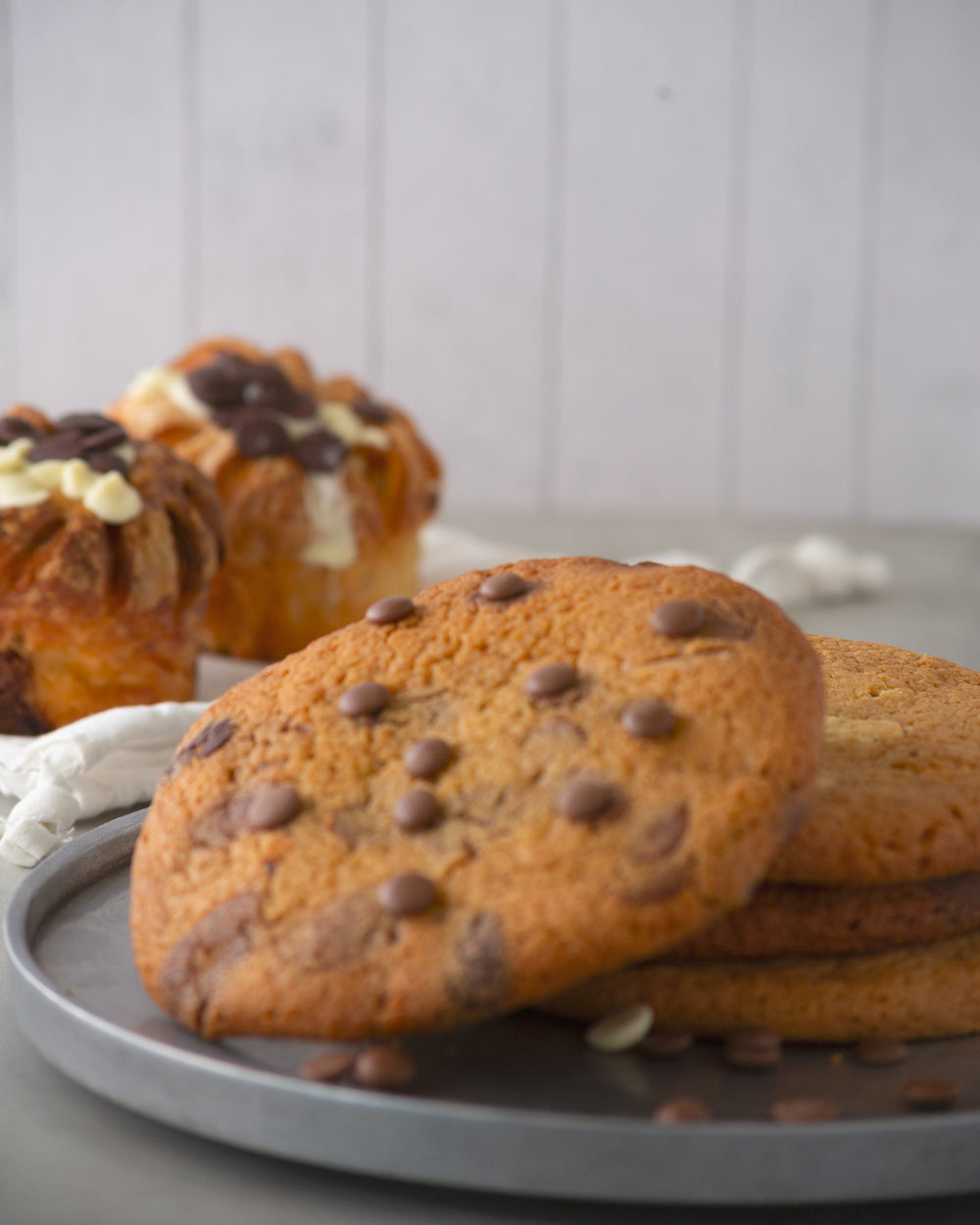 GIANT DOUBLE CHOCOLATE CHIP COOKIE